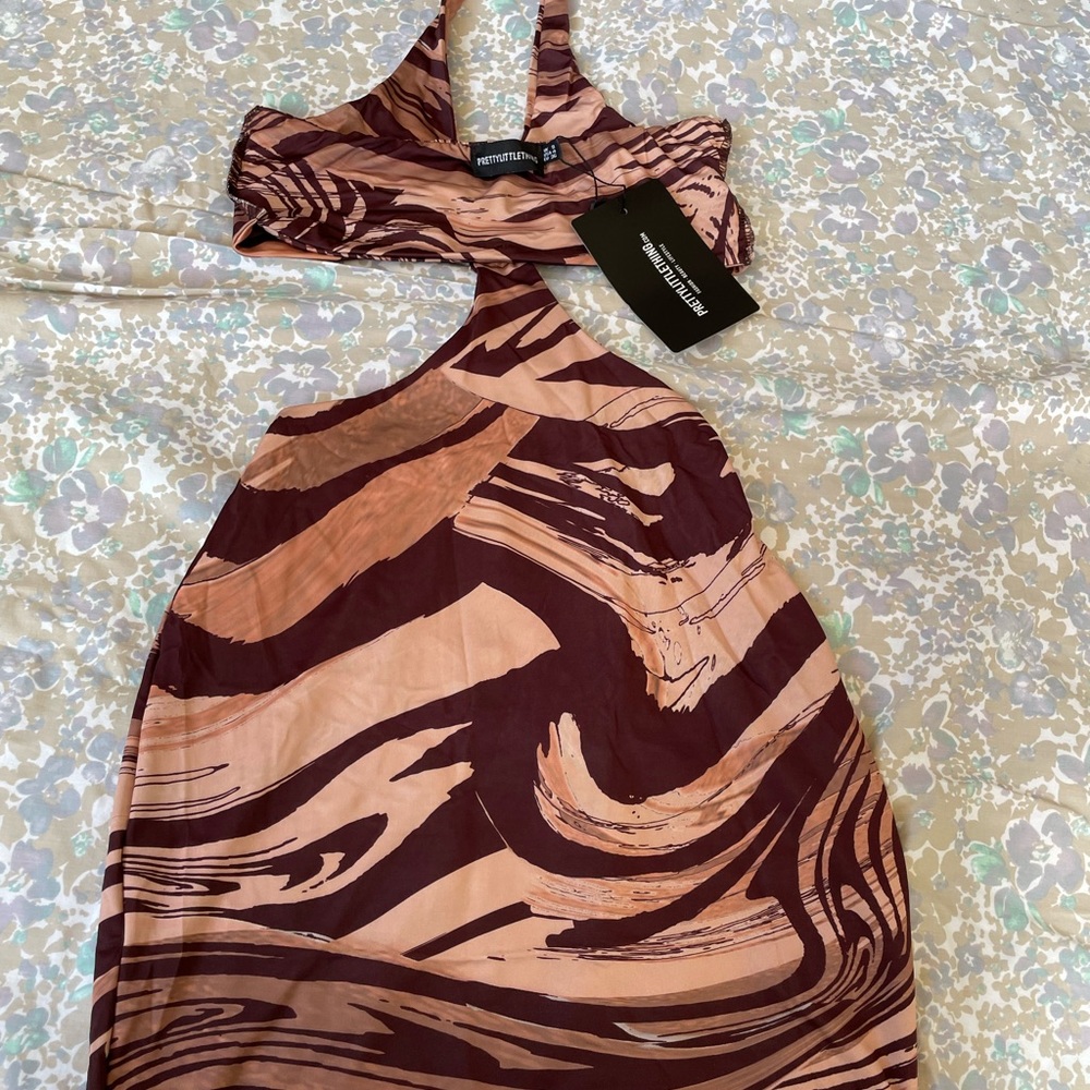 NEW HALTER NECK MINI DRESS - BRAND NEW TAGS ATTACHED
